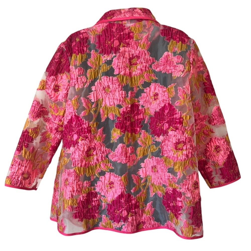 Grace Chuang Floral print lightweight jacket - Picture 12 of 13
